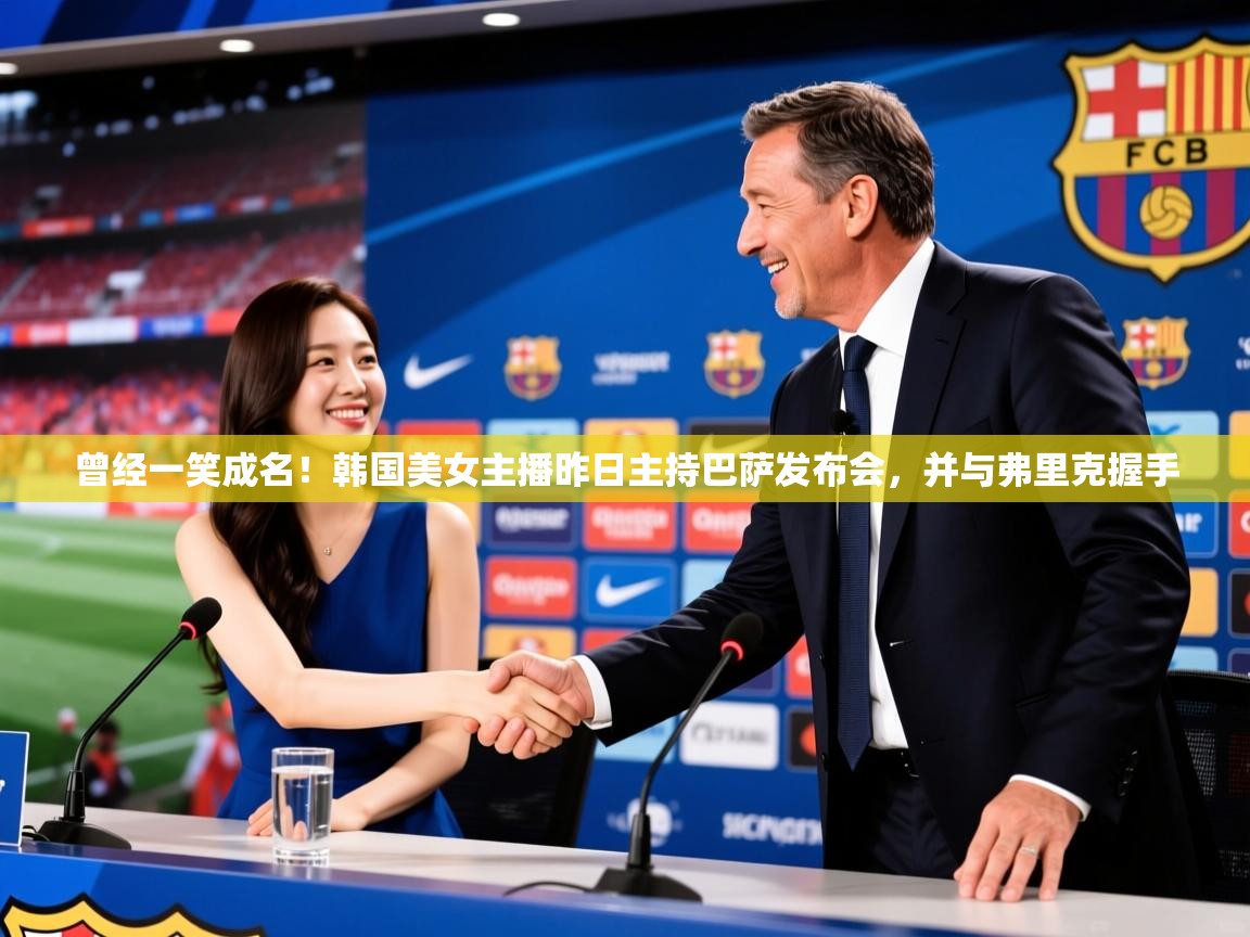 2025乐鱼体育app下载官网(中国)曾经一笑成名！韩国美女主播昨日主持巴萨发布会，并与弗里克握手  第3张